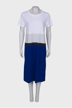 Shift dress with tag