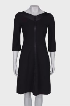 Black dress with 3/4 sleeves