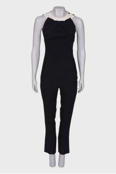 Black and white jumpsuit