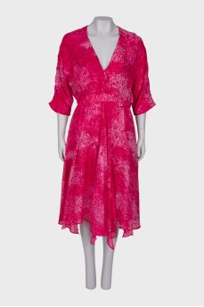 Gradient print dress