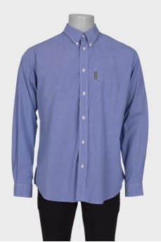 Men's gingham shirt