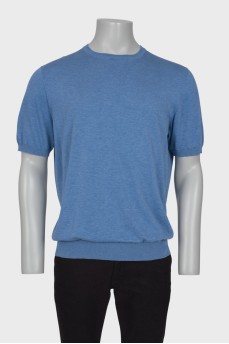 Men's blue T-shirt