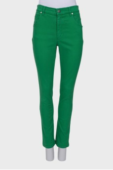 Green jeans