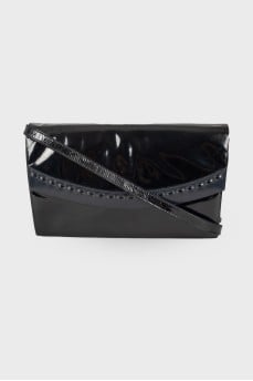 Patent leather bag