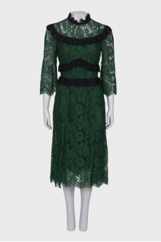 Lace dress with tag