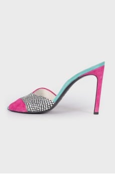 Mixed color mules