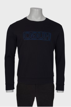 Men's sweatshirt with brand logo