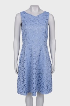 Lace fitted dress