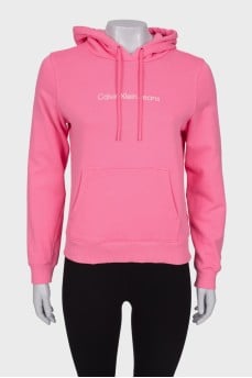 Pink hoodie