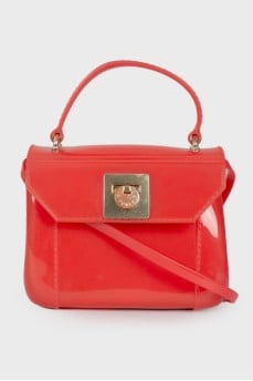 Red silicone bag