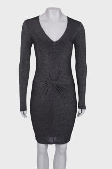 Black dress with glitter