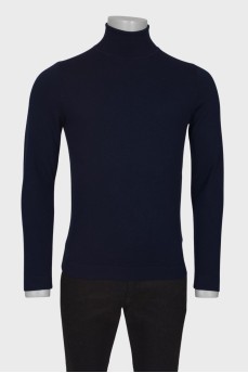Men's wool golf, with a tag