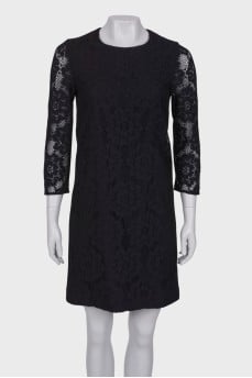 Lace black dress