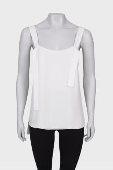 White tank top