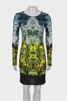 Viscose printed dress