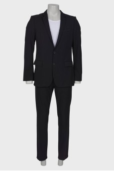 Men's classic wool suit
