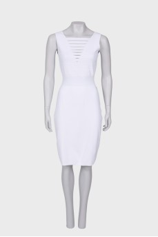 Milky midi dress with tag