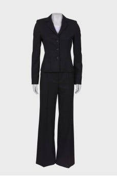 Classic black suit