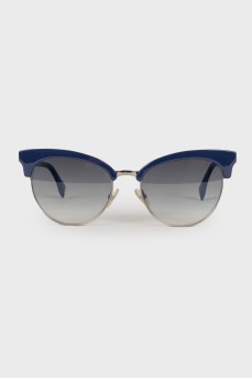Blue browline sunglasses