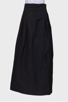 Black maxi skirt
