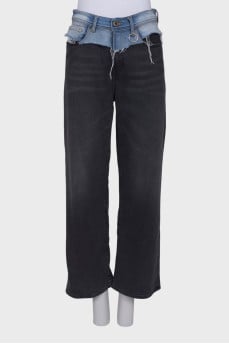 High rise jeans