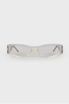 Animal print glasses