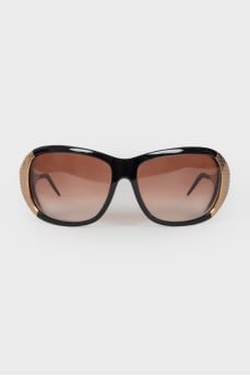 Oval prescription sunglasses