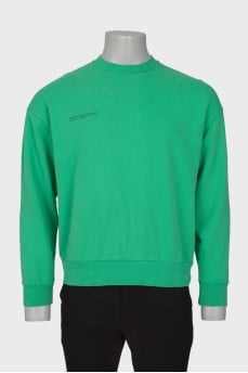 Men's light green sweatshirt