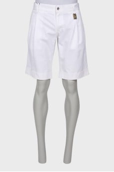 Men's white shorts