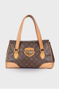 Two tone logo bag