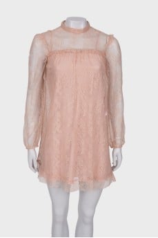 Loose lace dress