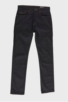 Men's dark gray jeans