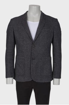 Dark gray men's jacket