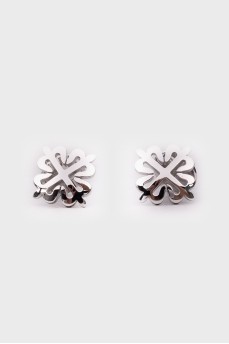 Men's cufflinks with a cross