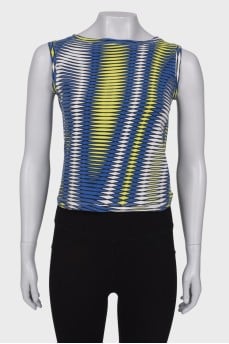 T-shirt with bright print