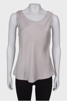 Gray Loose Top