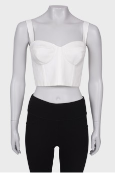 White tank top
