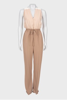 Tricolor jumpsuit