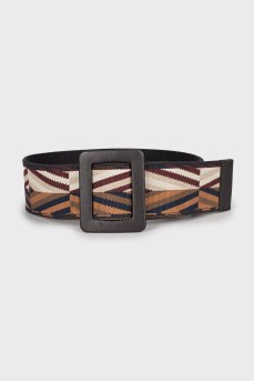 Printed textile belt