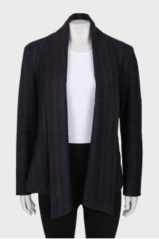 Black wrap jacket