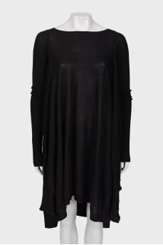 Loose cashmere dress