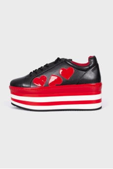 Platform sneakers