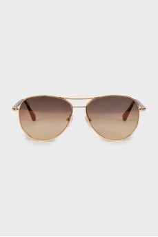 Sunglasses with printed lenses