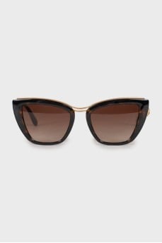Gold embellished sunglasses