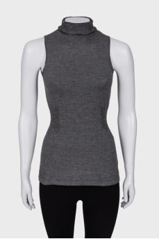 Long cashmere top