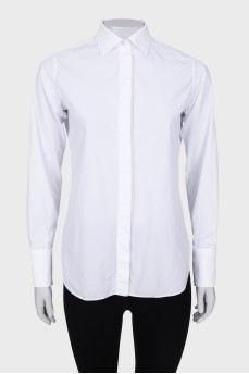 White cotton shirt