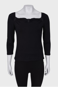 Jacket with short sleeves