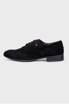 Men's suede lace-up shoes