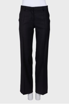 Classic wool trousers