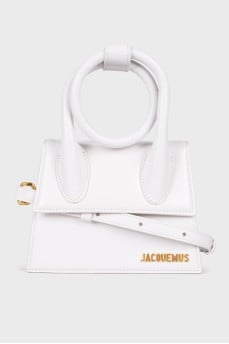 Le Chiquito Noeud white bag 